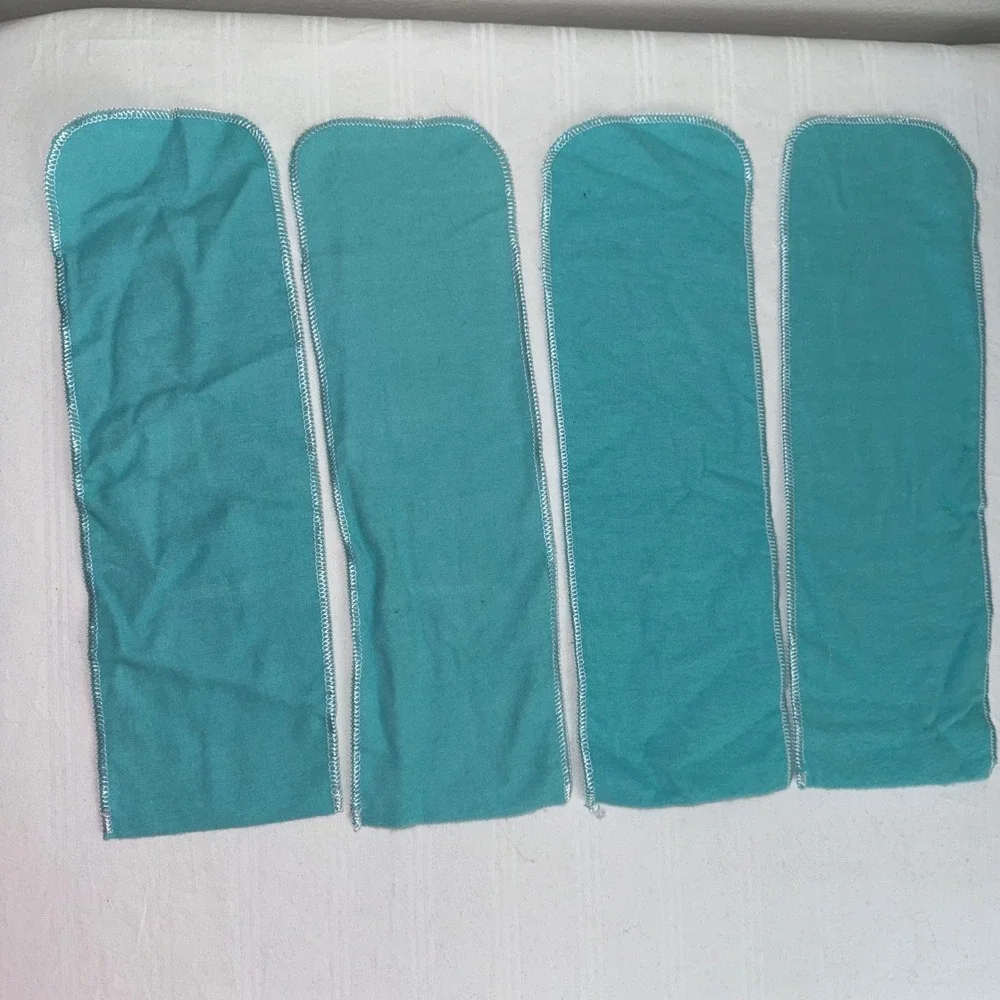 Tiffany & Co Blue Silverware Jewelry Storage Pouch Roll Set of 4 Tarnish Guard